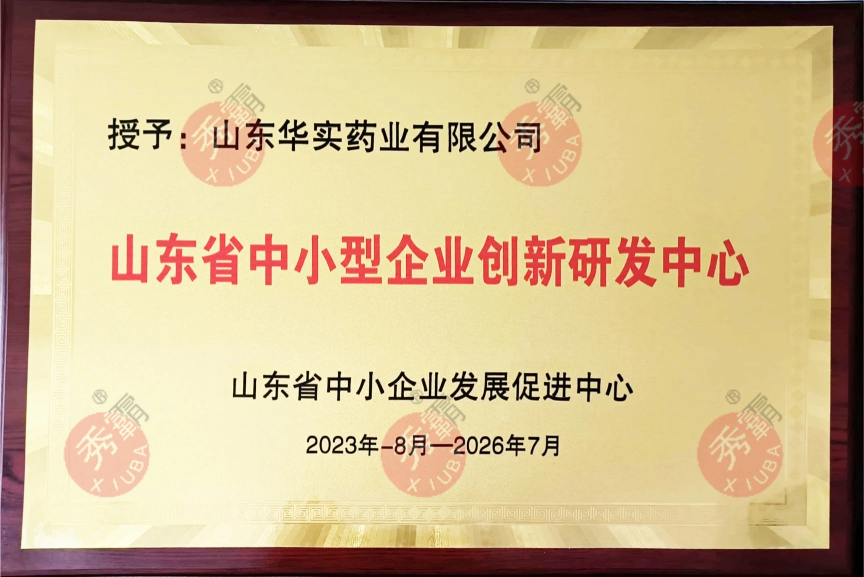 Центр инноваций и исследований и разработок малых и средних предприятий провинции Шаньдун