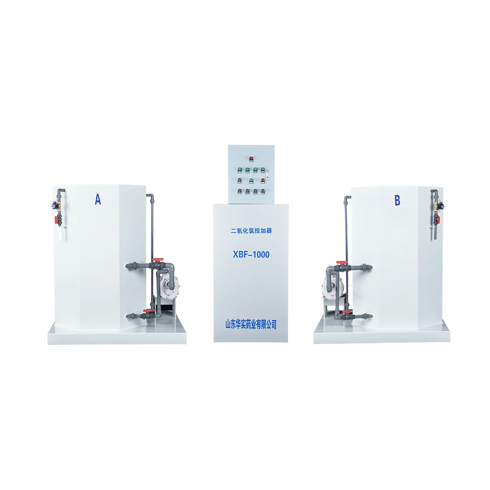 Генератор диоксида хлора, система дозирования XBF-1000 A/B (обычный тип с отрицательным давлением)