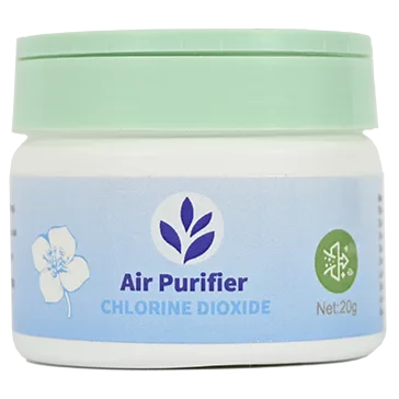 Гель диоксида хлора с медленно выделяющимся паром для очистителей воздуха