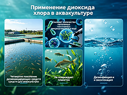 Применение диоксида хлора в аквакультуре